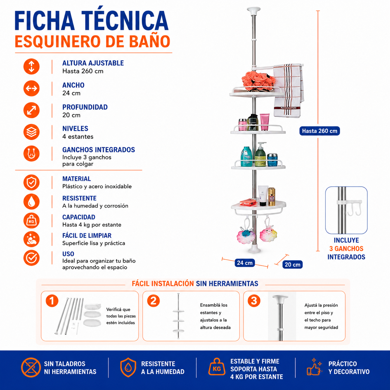 Esquinero Ficha
